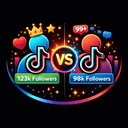 Tiktok Follower Comparison