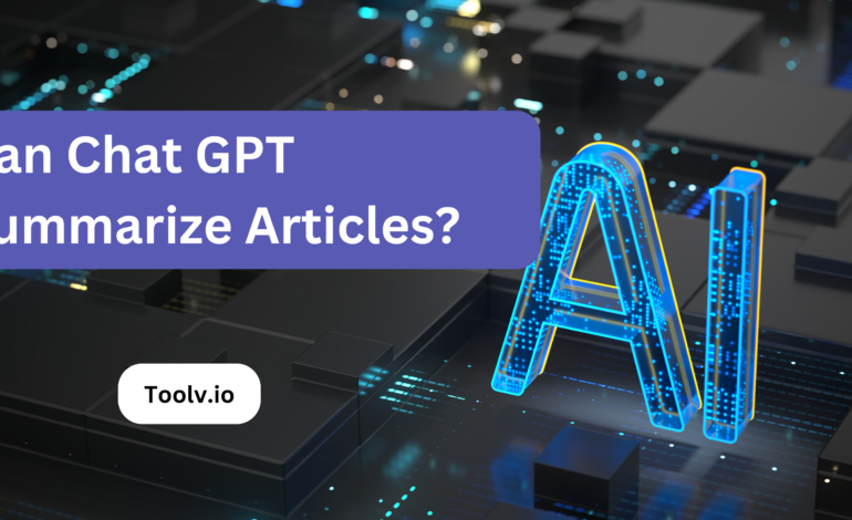 Can Chat GPT Summarize Articles?