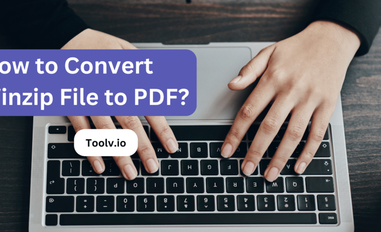 How to Convert Winzip File to PDF?