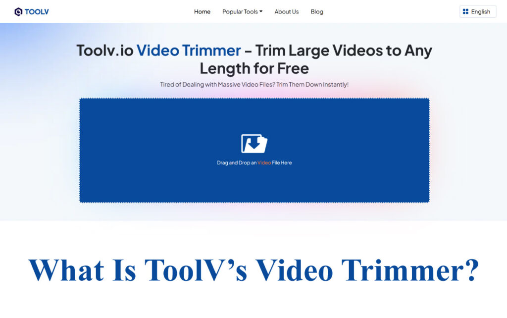 What Is ToolV’s Video Trimmer?