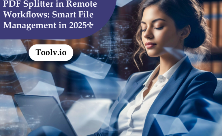 PDF Splitter in Remote Workflows: Smart File Management in 2025